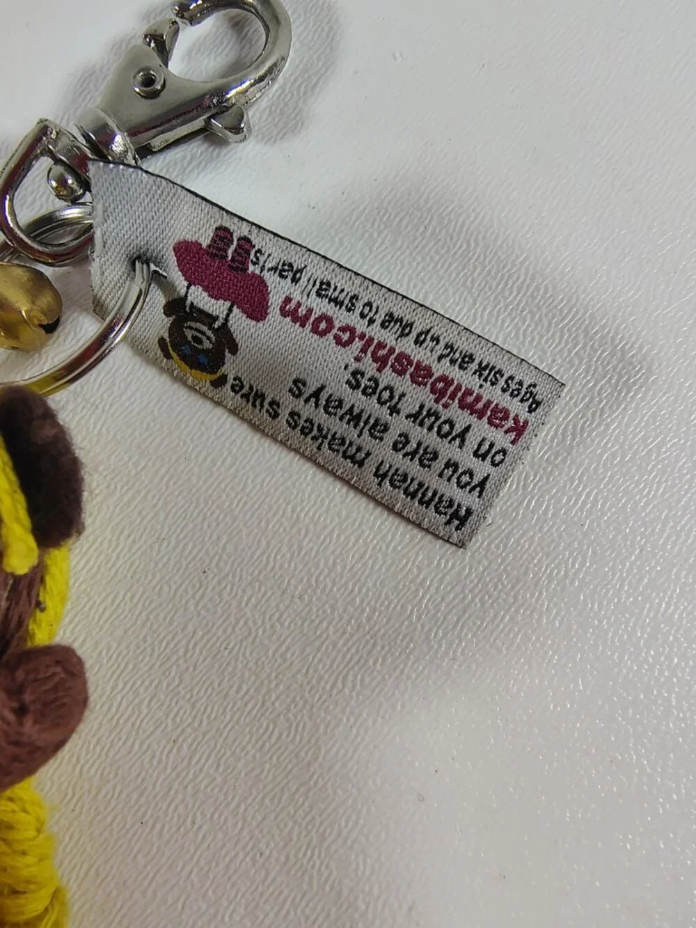 Kamibashi Hannah Ballet Bear  The Original String Doll Gang Keychain Clip
